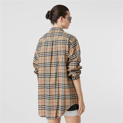 ladies burberry tops|burberry plaid flannel shirt.